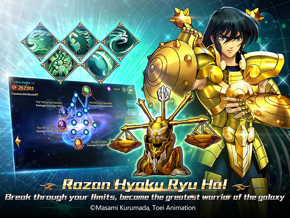 Saint Seiya Galaxy Spirits e Rebirth